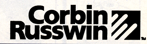 Corbin Russwin brand name logo Corbin Russwin brand name logo
