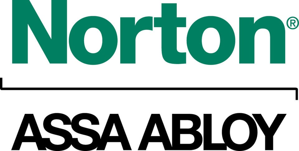 Norton door closer brand name logo Norton door closer brand name logo