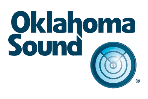 Oklahoma Sound brand name logo Oklahoma Sound brand name logo