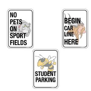 Buy Watermark Logo Signs for Schools