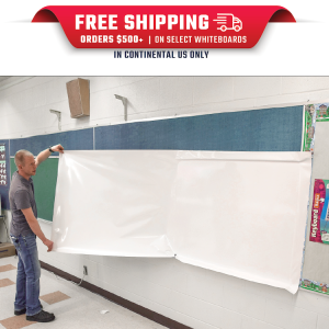 Retro Fit Dry Erase Boards and Whiteboard Skins for Schools