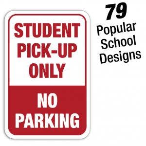 Student Drop Off & Bus Traffic Message Signs for Schools