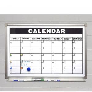 Calendar, Music Lines, & Graphic Whiteboards