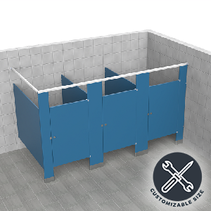 Build Your Own Custom Toilet Partitions Restroom Layout