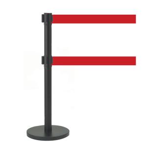 Retractable Security Belt Barrier Systems and Stanchions