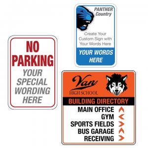 Build Custom Aluminum Signs with School Fix®