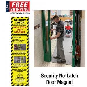 Security Door Magnet for Classroom Lockdowns