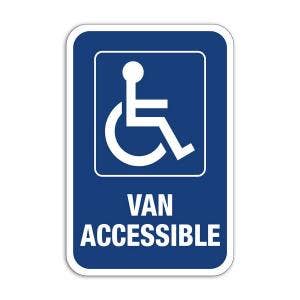 Aluminum Handicap & ADA Accessibility Signs