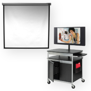 Projection Screens and Audio Visual Equipment for Schools