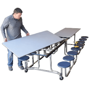 Replacement Lunchroom and Cafeteria Parts for School Cafeteria Tables