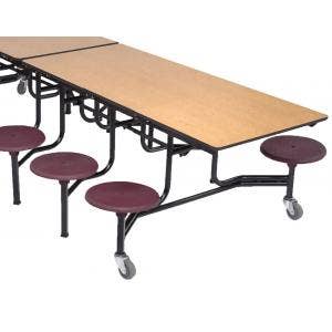 Cafeteria & Lunch Room Tables with Stool Style Seating